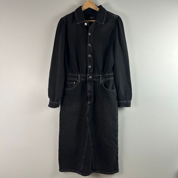 RAILS Beverly Long Sleeve Denim Shirt Dress - Picture 5 of 12